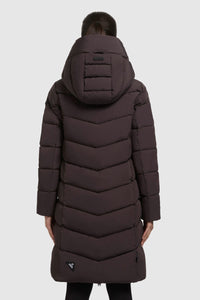 Khujo Steppmantel Mikia3 moody plum