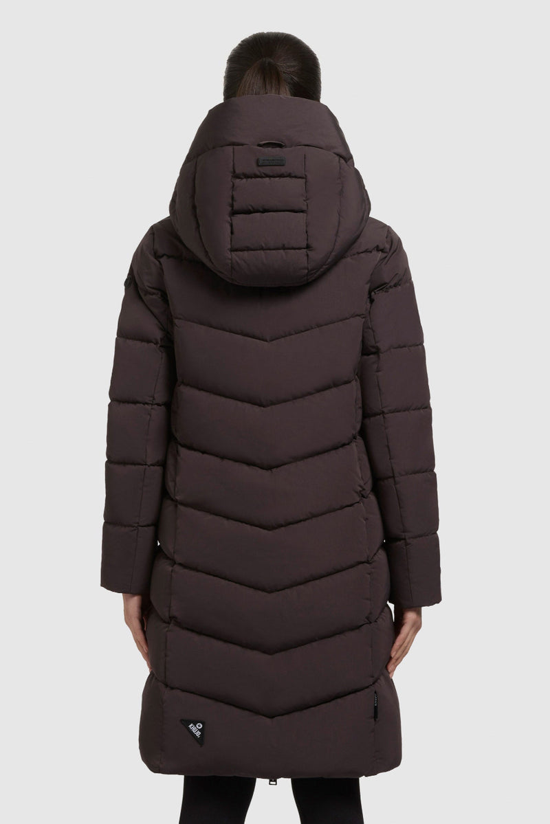 Khujo Steppmantel Mikia3 moody plum