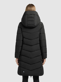 Khujo Steppmantel Mikia4 black/schwarz