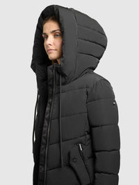 Khujo Steppmantel Mikia4 black/schwarz