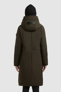 Khujo Mantel/Parka Ciela park green