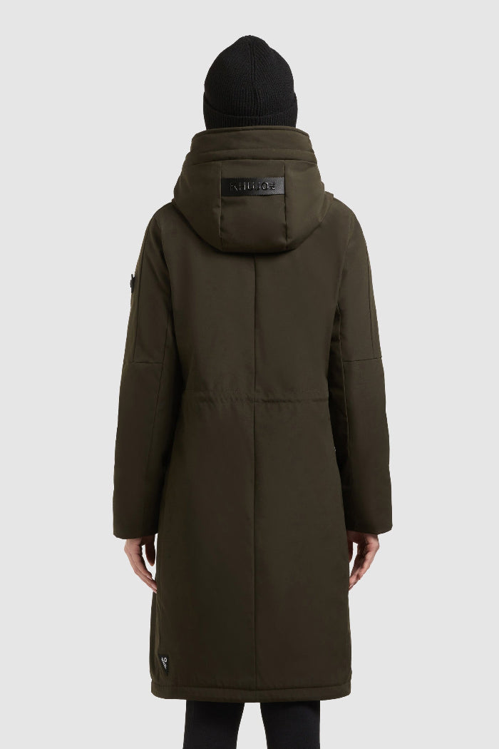 Khujo Mantel/Parka Ciela park green