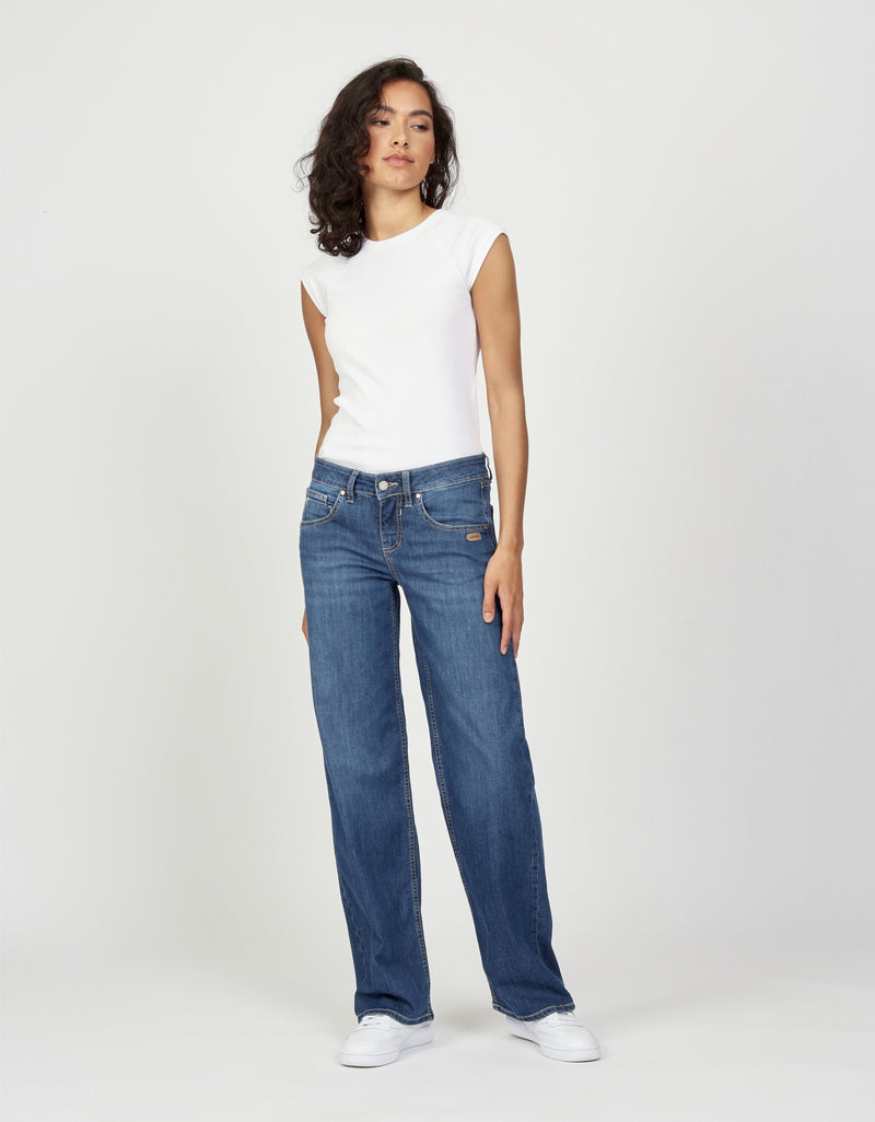 Gang Jeans 94River, straight fit, slow indigo,mittlere Waschung