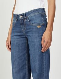 Gang Jeans, gerades Beim, jeansblau, River