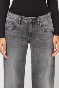 Gang Jeans 94River salt pepper black