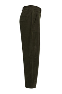 Smith & Soul Kunstwildleder Hose khaki