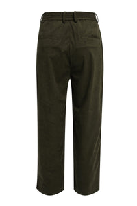 Smith & Soul Kunstwildleder Hose khaki