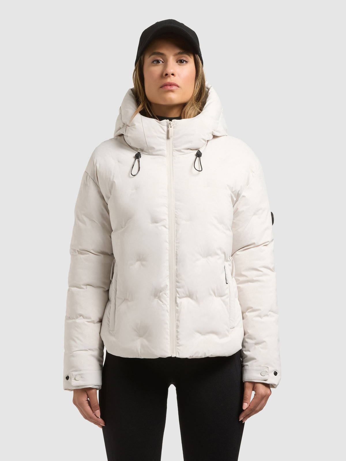 Khujo Jacke Roselyn (mit Tasche) cotton cream