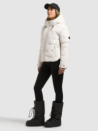 Khujo Jacke Roselyn (mit Tasche) cotton cream