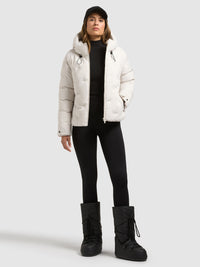 Khujo Jacke Roselyn (mit Tasche) cotton cream