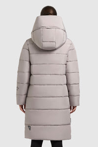 Khujo Steppmantel Jilias6 matt blizzard grey