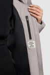 Khujo Steppmantel Jilias6 matt blizzard grey