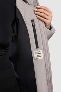 Khujo Steppmantel Jilias6 matt blizzard grey