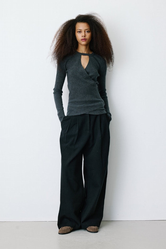 Grace & Mila Pullover Bindi anthrazit