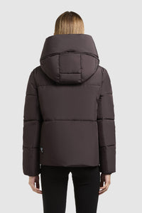 Khujo Steppjacke Audrey2 (mit Handschuhen) moody plum
