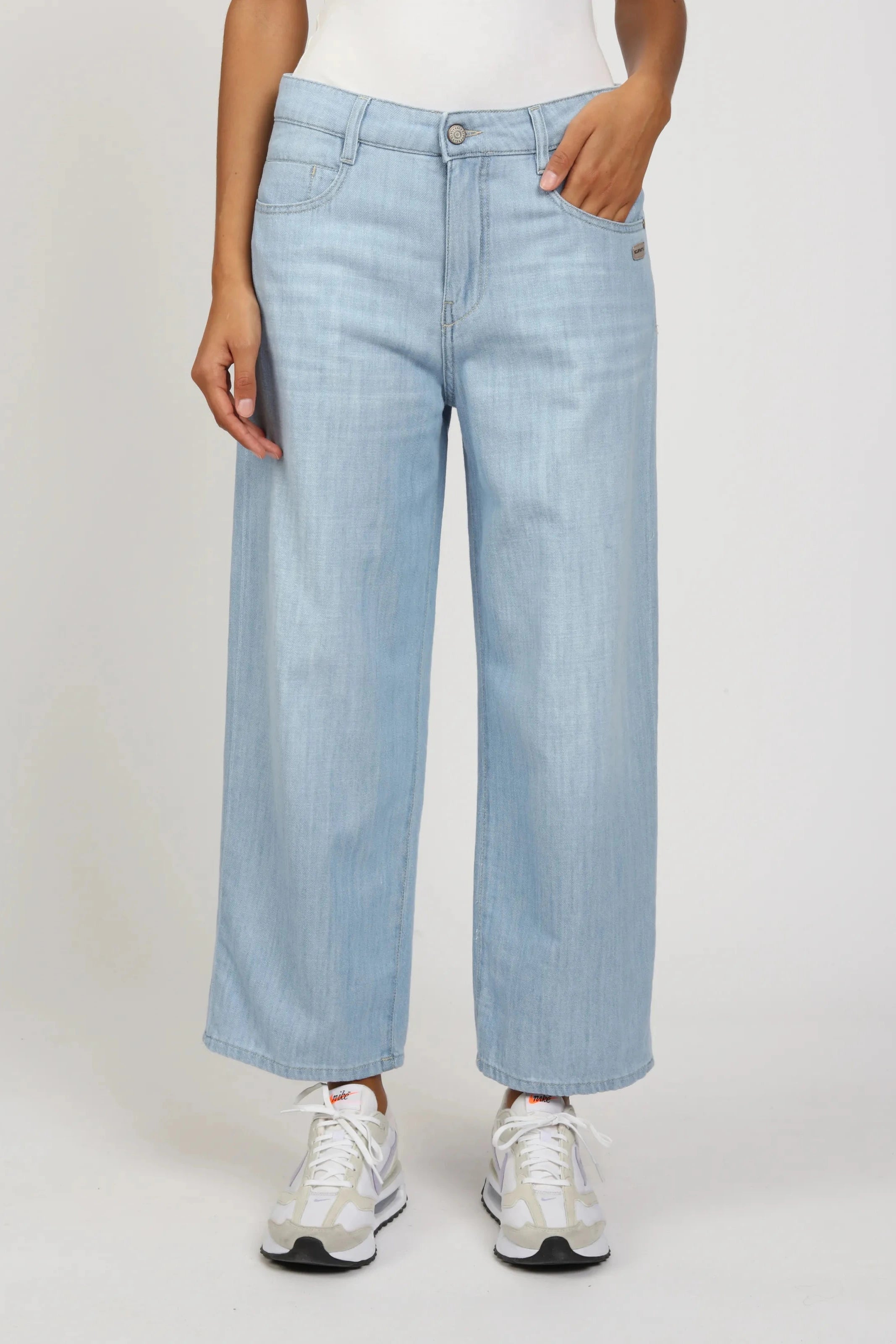 Gang Jeans 94Carol Culotte crystal light blue