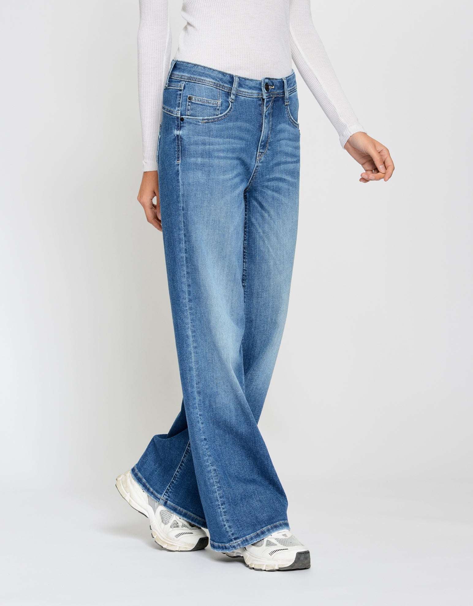 Gang Jeans 94Amelie Wide breeze wash
