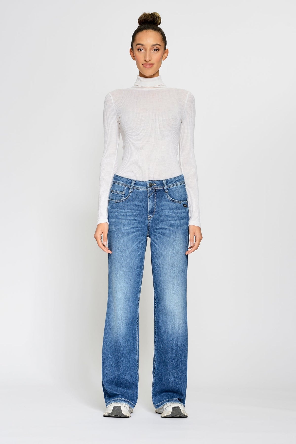 Gang Jeans 94Amelie, Amelie, wide fit, breeze wash, mittlere Waschung