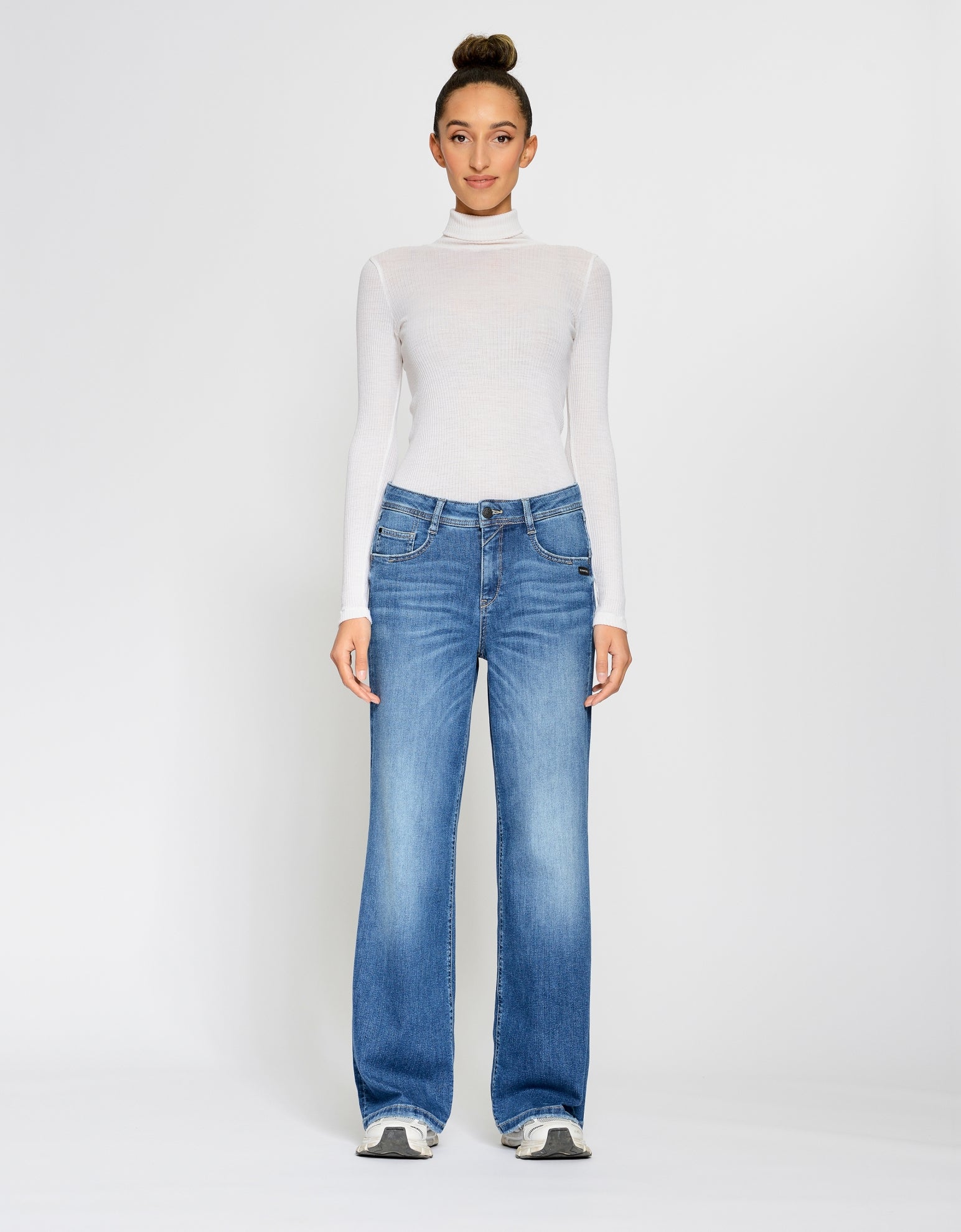 Gang Jeans 94Amelie, Amelie, wide fit, breeze wash, mittlere Waschung
