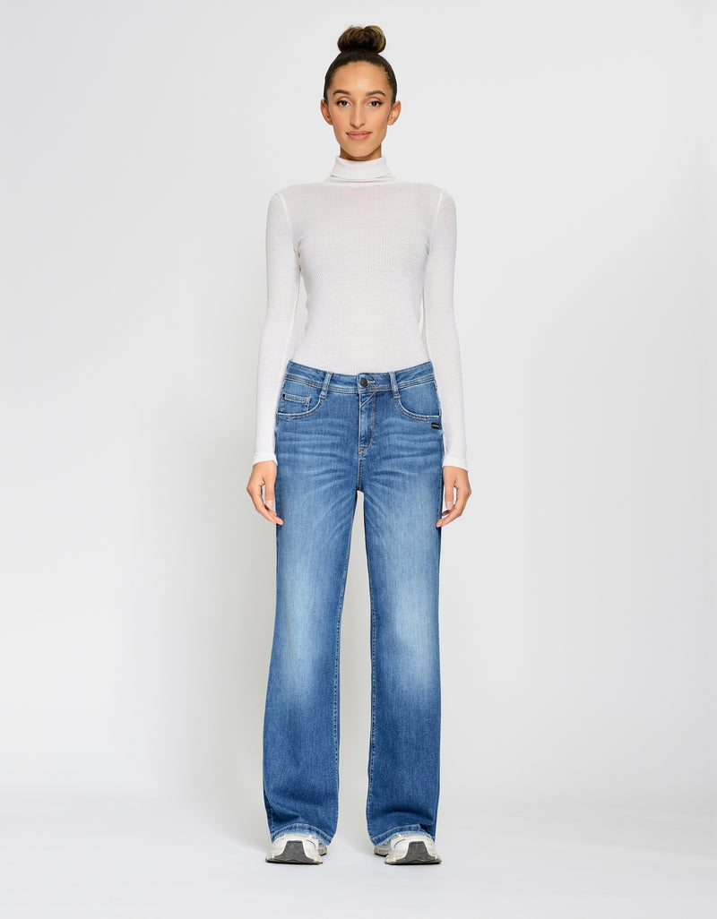Gang Jeans 94Amelie, Amelie, wide fit, breeze wash, mittlere Waschung