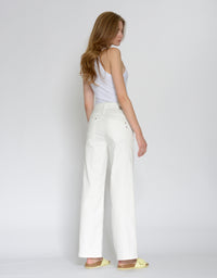 Gang Jeans 94Amelie Wide offwhite