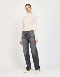 Gang Jeans 94Jul, Jul, worn midgrey, grau, comfort straight fit
