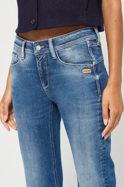 Gang Jeans 94Amelie Flared auth vint wash