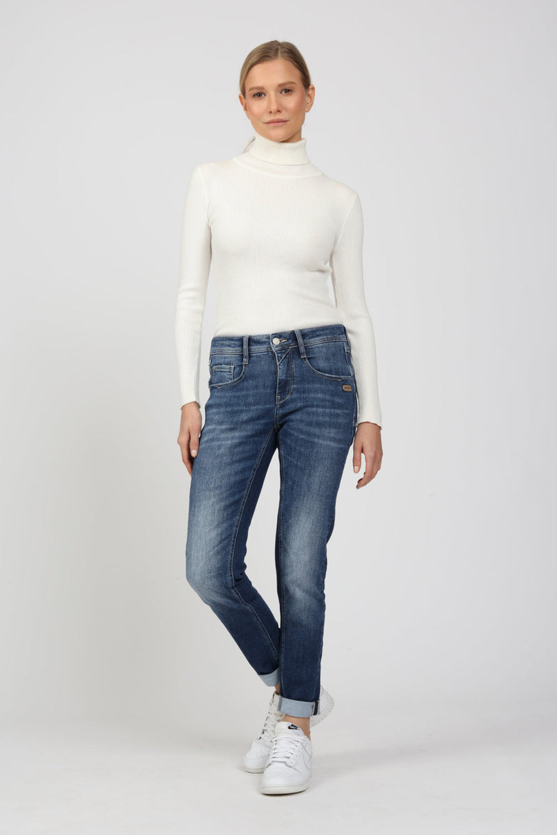 Gang Jeans 94Amelie relaxed fit prescious wash, mittlere Waschung