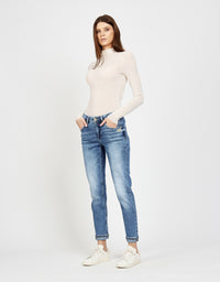 Gang Jeans 94Adela, Adela, relaxed fit, high-low autumn wash, mittlere Waschung