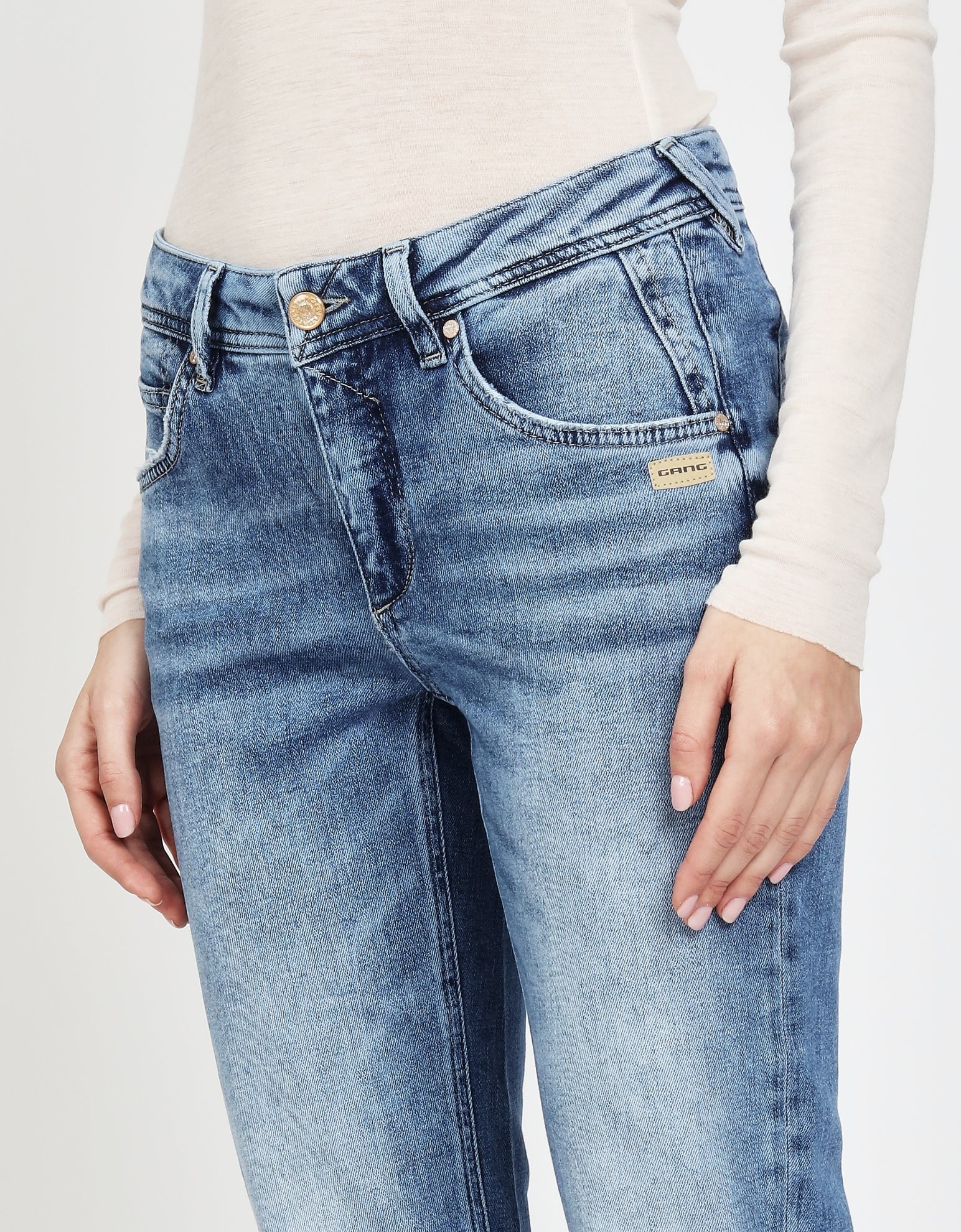 Gang Jeans 94Adela high-low autumn wash