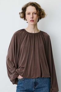 Grace & Mila Bluse Barbara chocolat
