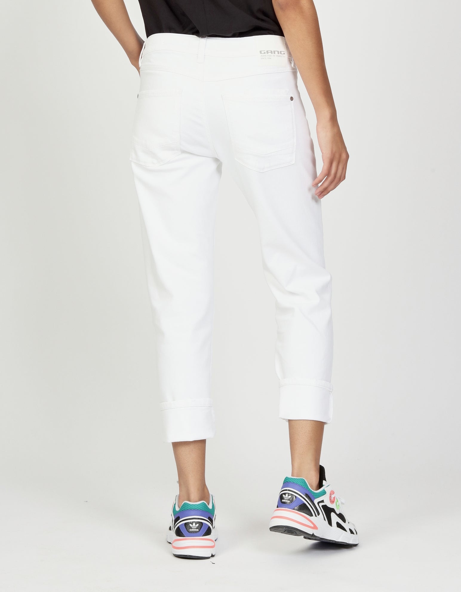 Gang Jeans 94Nadia cropped white vintage