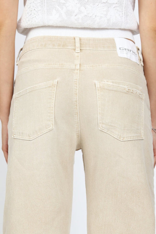 Gang Jeans 94Ida beige used wash
