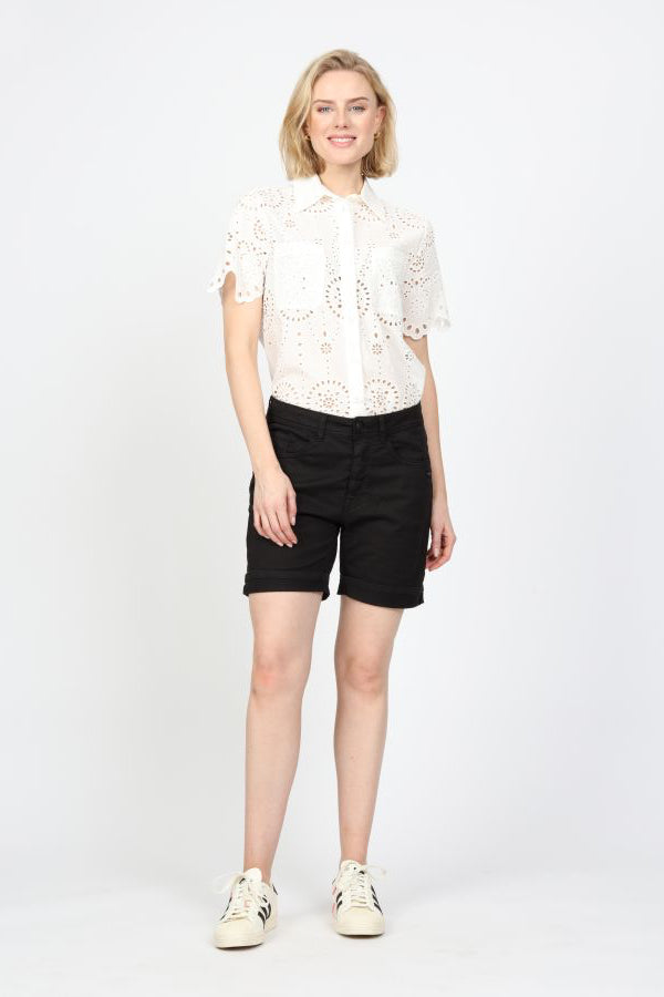 Gang Shorts 94Nica schwarz, kurze Hose, Bermuda, black