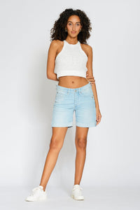 Gang Shorts 94Nica bright used denim, Jeansshorts, helle Waschung, hellblau