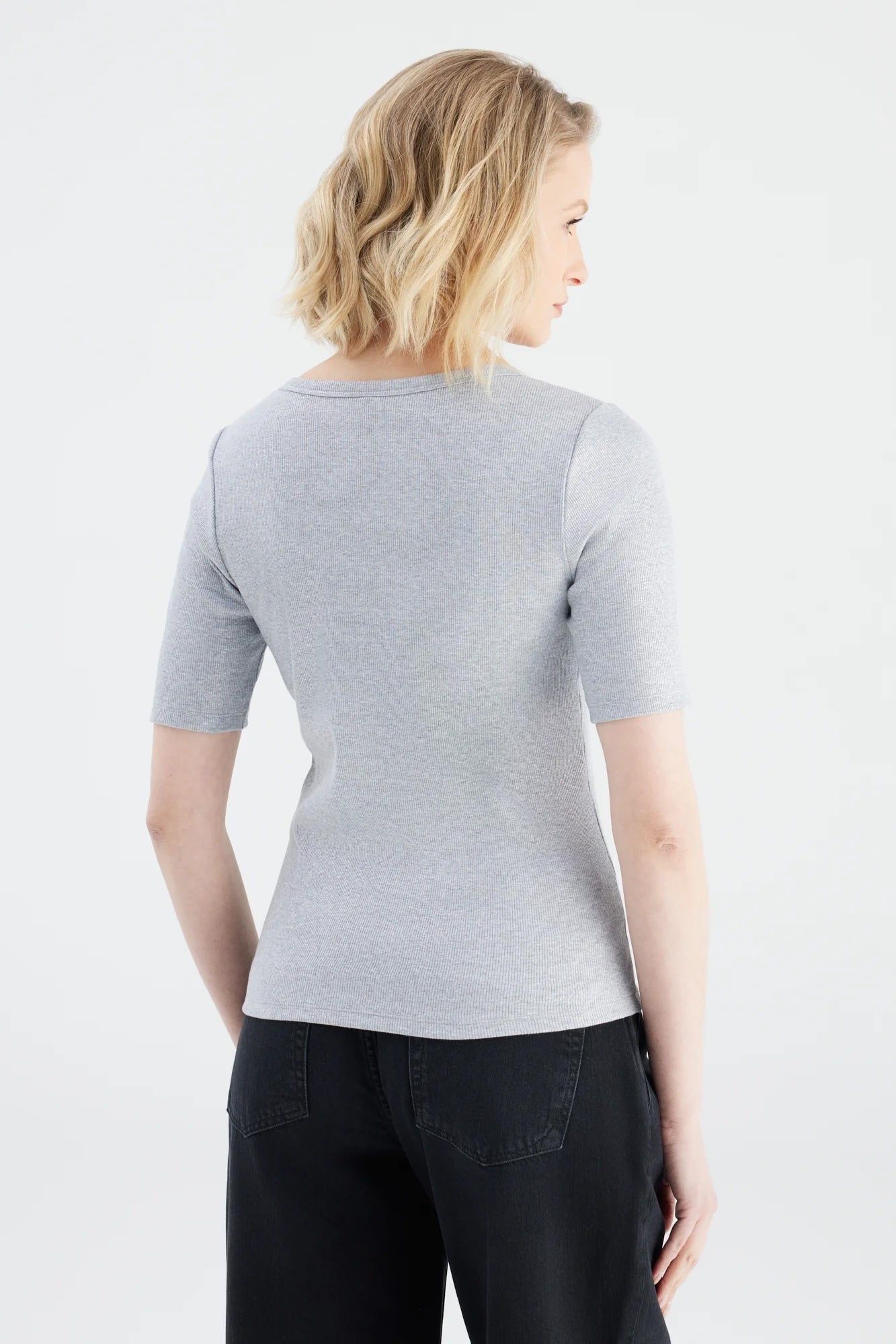 Cup of Joe T-shirt Alina light silver