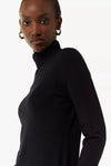 Comma Rollkragenpullover schwarz