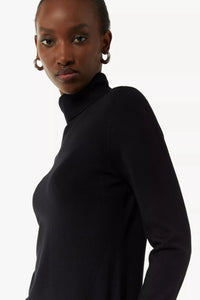 Comma Rollkragenpullover schwarz