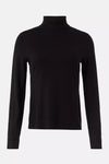 Comma Rollkragenpullover schwarz