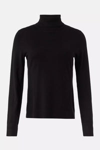Comma Rollkragenpullover schwarz