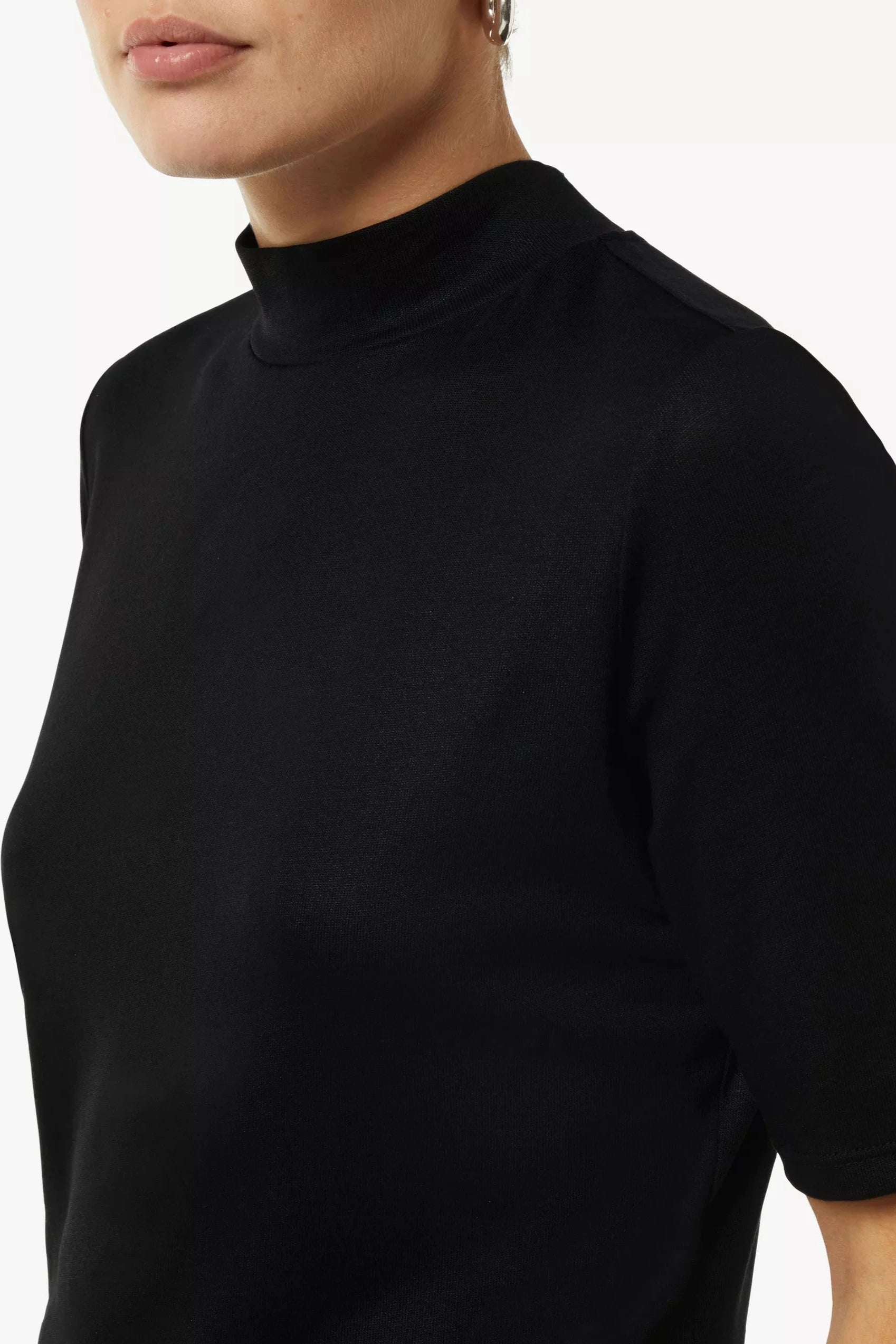Comma T-Shirt schwarz