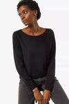 Comma Strickpullover schwarz