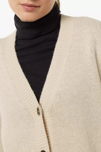 Comma Strickjacke beige