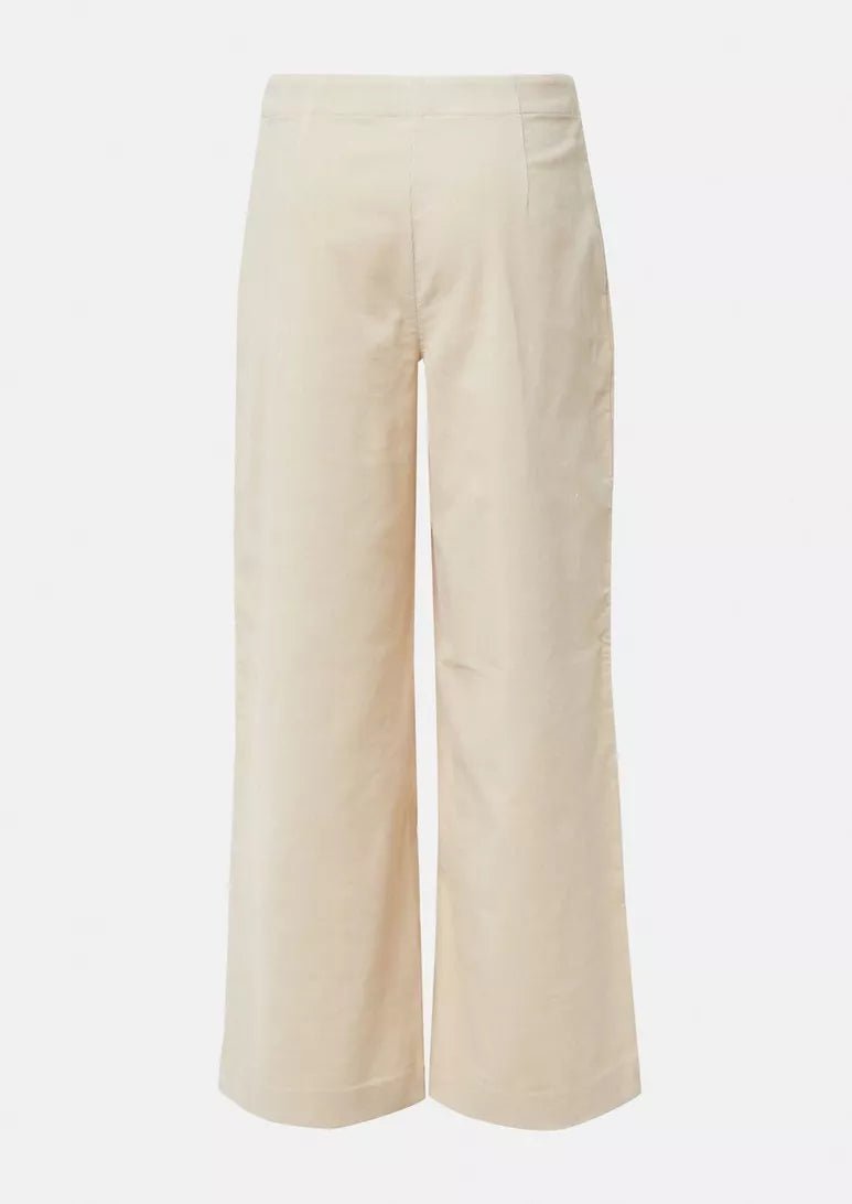 Comma Cordhose beige