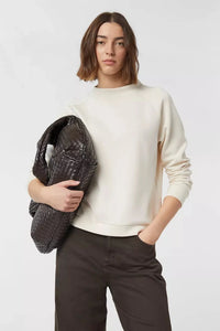 Comma Sweatshirt cozy white