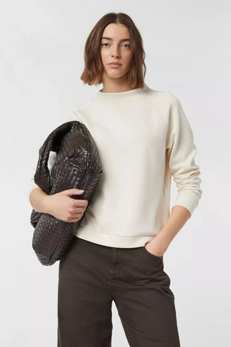 Comma Sweatshirt cozy white