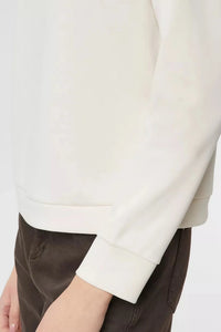 Comma Sweatshirt cozy white