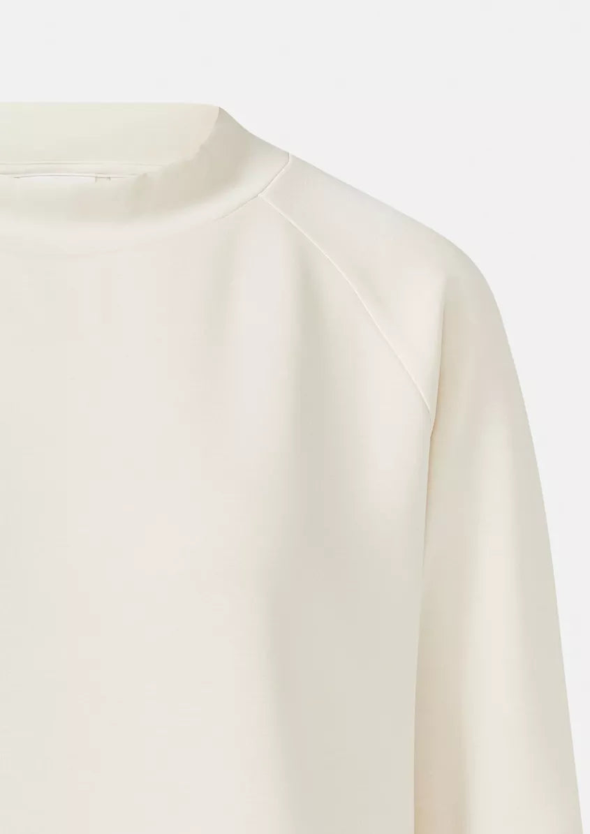 Comma Sweatshirt cozy white