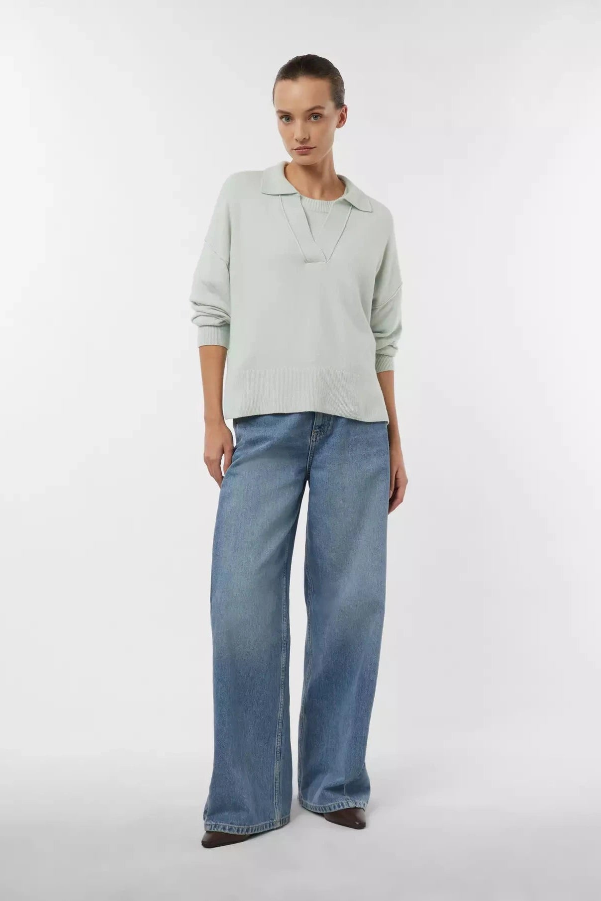 Comma Strickpullover mercury