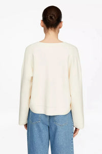 Comma Strickjacke eggnog